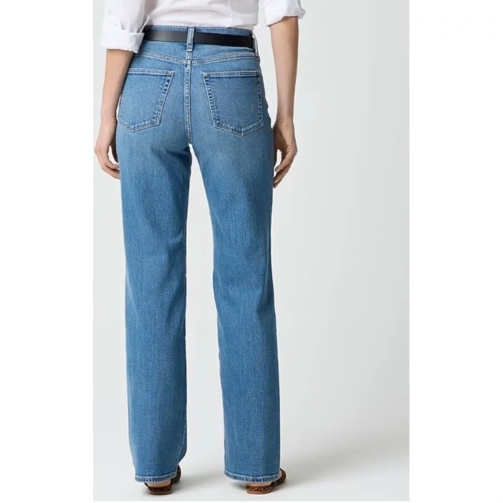 J.Crew Full length wide leg jeans size 31p
